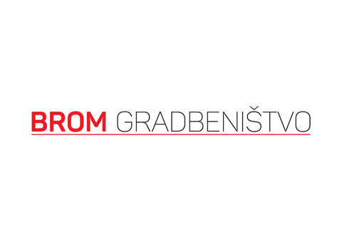 Logotip Brom gradbeništvo