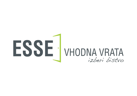Logotip Esse vhodna vrata