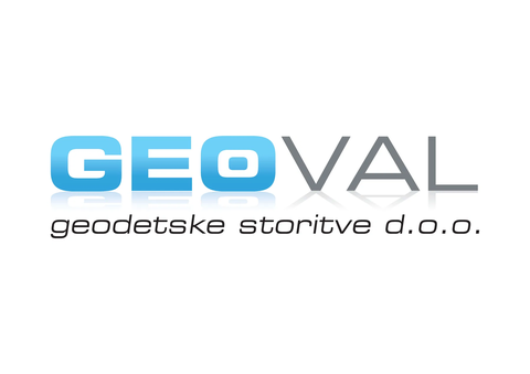 Logotip Geoval geodetske storitve