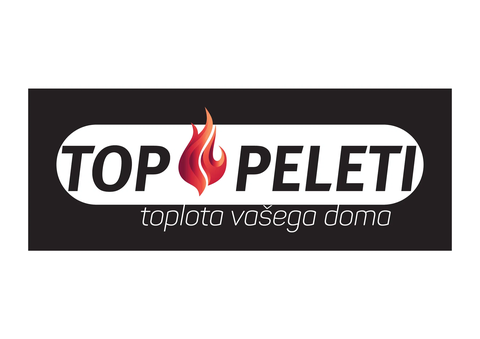 Logotip Top Peleti s plamenom
