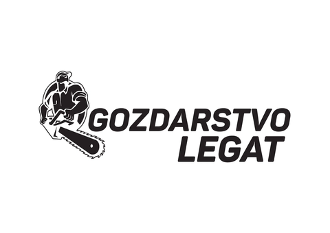 Logotip Gozdarstvo Legat z gozdarjem