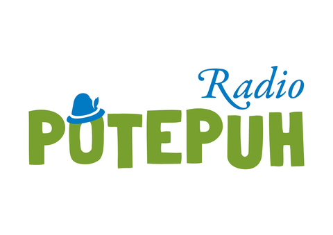 Logotip Radio Potepuh s klobukom