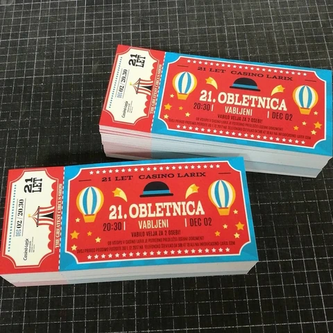 Vstopnice za enaindvajseto obletnico